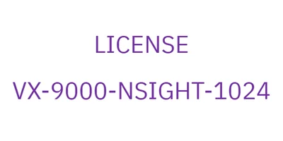 Extreme Networks VX9-NSIGHT-1024 License