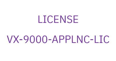 Extreme Networks VX-9000-APPLNC-LIC License